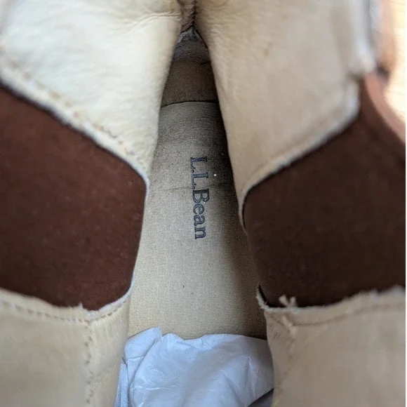 LL Bean Brown Suede Chelsea Ankle Boots Women Size 10 - Picture 8 of 10